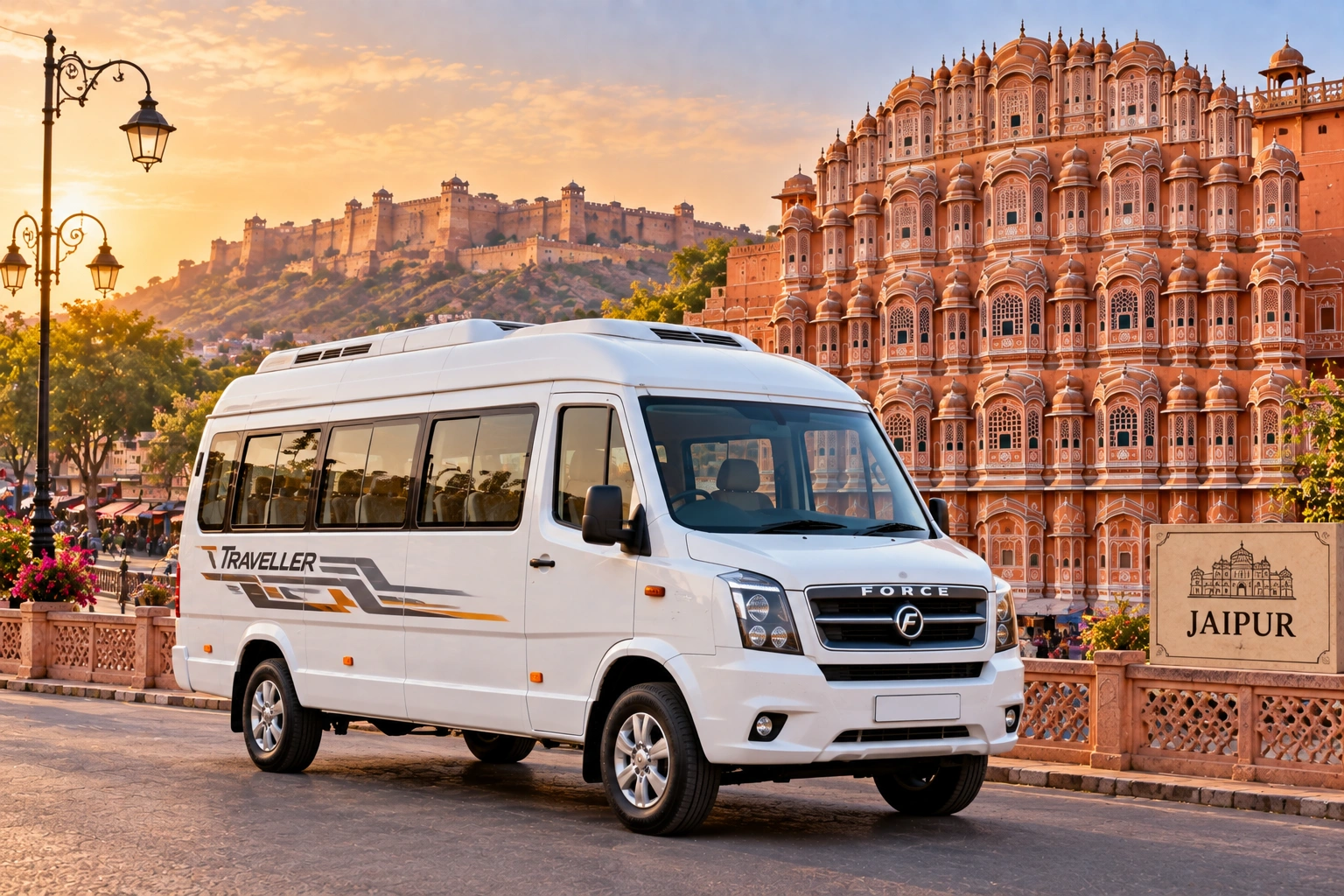 Tempo Traveller for group travel